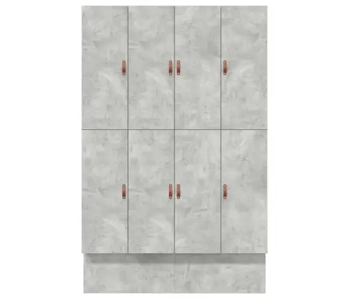 Voodi Hoiukohaga Raam Sahtliga Betoonhall 140 Cm Tehispuit