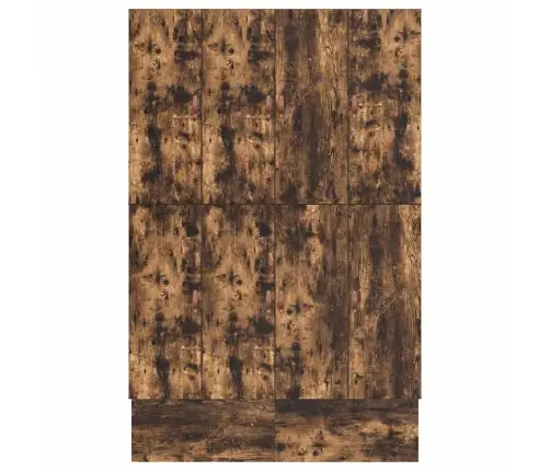 Uzglabāšanas Gultas Rāmja Dūmots Ozols 140X190 Cm Vidaxl