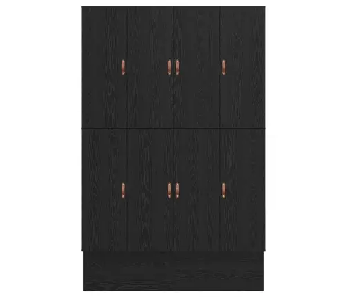 Gultas Rāmis Ar Uzglabāšanu Melnā Ozola Krāsā 135X190 Cm Vidaxl