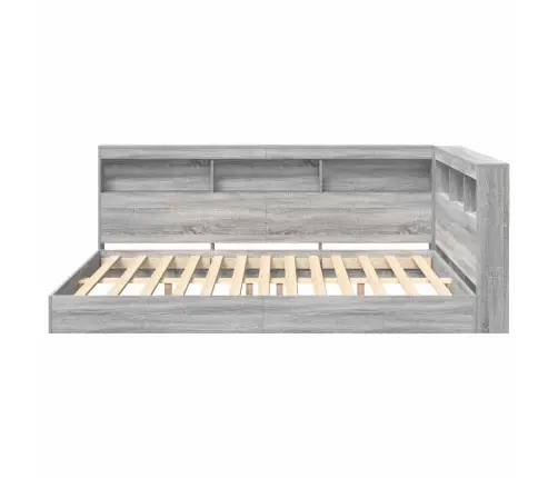 Raamatukapitsee Voodi Peaga Hall Sonoma 160 X 200 Cm Tehispuit