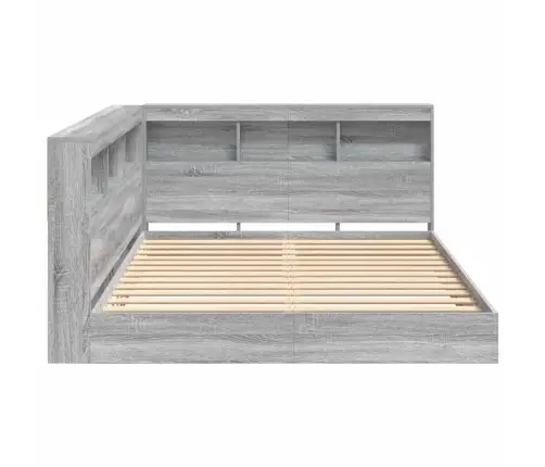 Raamatukapitsee Voodi Peaga Hall Sonoma 160 X 200 Cm Tehispuit