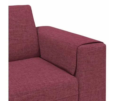 Dīvānu Komplekts Vīnsarkans Audums