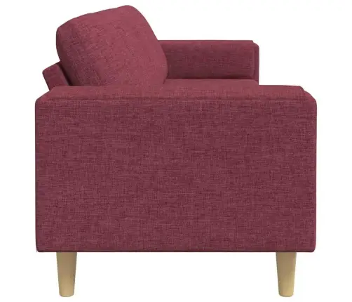 Dīvānu Komplekts Vīnsarkans Audums