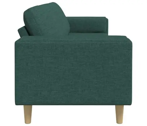 Sofos Komplektas Tamsiai Žalia Audinys