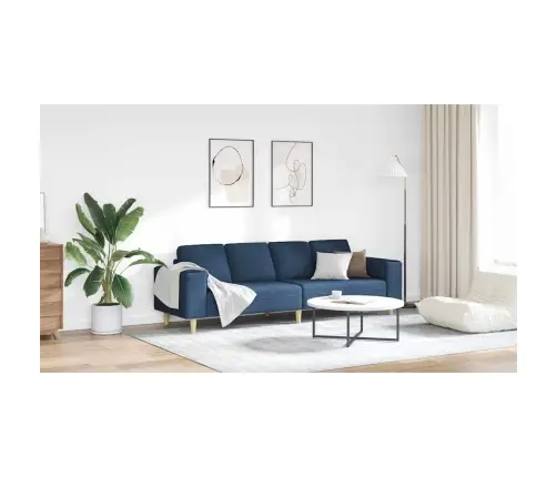 Dīvānu Komplekts Zila Audums