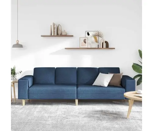 Dīvānu Komplekts Zila Audums