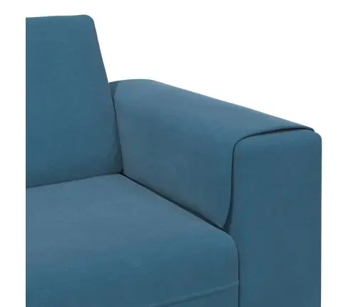 Dīvānu Komplekts Zila Samts