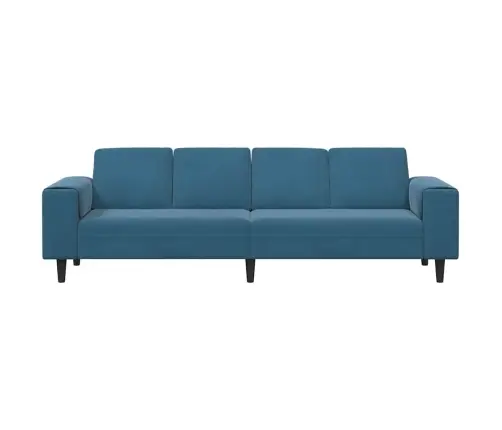 Dīvānu Komplekts Zila Samts