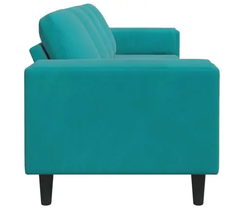 Diivanikomplekt Türkiis Samet