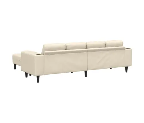 Diivan Padjaga Cream 250 X 188 X 76 Cm Korter Kangas