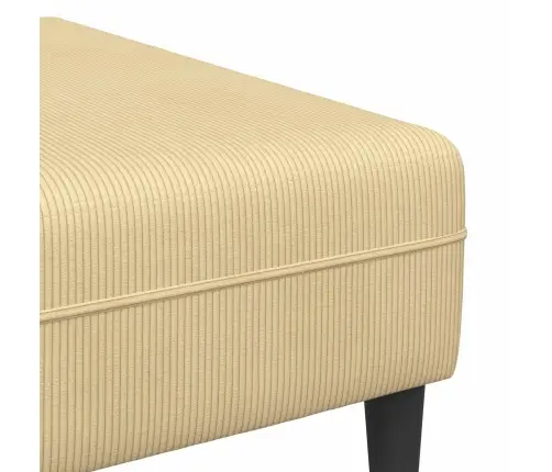 Auduma Dīvāns Ar Spilvenu Pelēki Zaļa Korduroja Audums