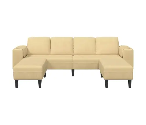 Auduma Dīvāns Ar Spilvenu Pelēki Zaļa Korduroja Audums