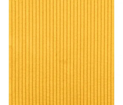 Auduma Dīvāns Gaiši Dzeltena Korduroja Audums