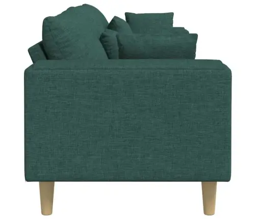 Kangast Diivan Padjaga Tume Rohelise 208 Cm Kangas