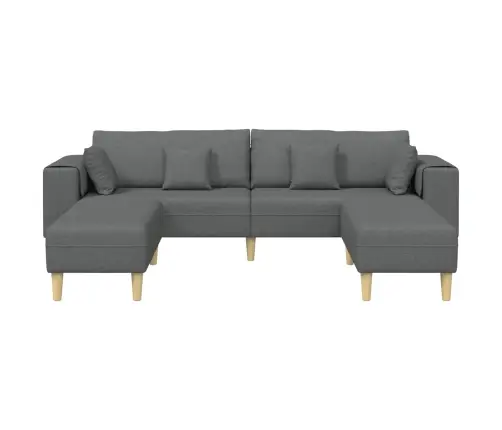 Diivan Padjaga 3 Pcs Tumehall Kangas