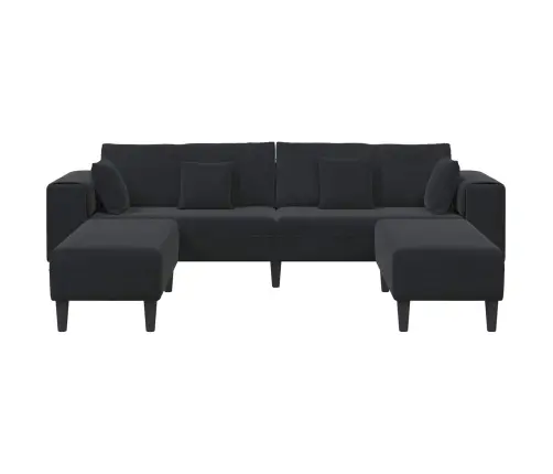 Diivan Padjaga 3 Pcs Must Samet