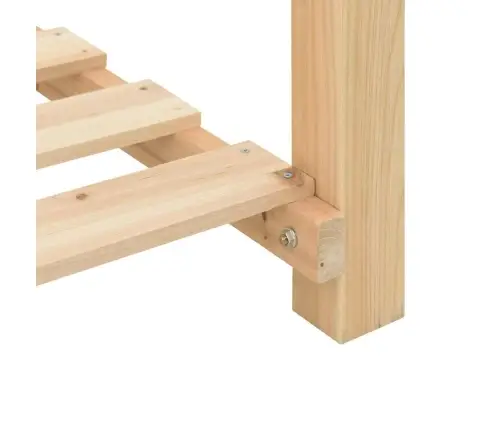 Dārza Stādītājs Bēša 115 X 59 X 76.5 Cm Ciedra Koksne Vidaxl