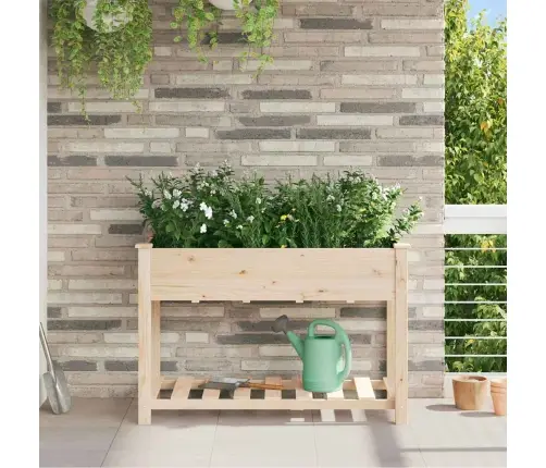 Dārza Stādītājs Bēša 115 X 59 X 76.5 Cm Ciedra Koksne Vidaxl