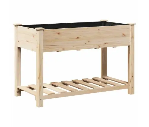 Dārza Stādītājs Bēša 115 X 59 X 76.5 Cm Ciedra Koksne Vidaxl