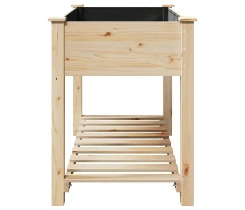 Dārza Stādītājs Bēša 115 X 59 X 76.5 Cm Ciedra Koksne Vidaxl