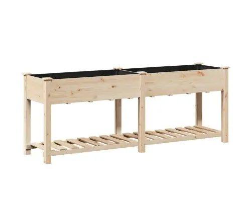 Dārza Stādītājs Bēša 203 X 53 X 76.5 Cm Ciedra Koksne Vidaxl