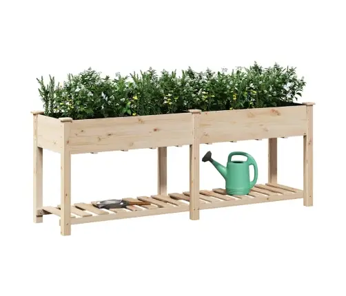 Dārza Stādītājs Bēša 203 X 53 X 76.5 Cm Ciedra Koksne Vidaxl