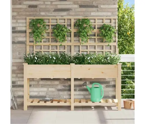 Dārza Stādītājs Bēša 161 X 46 X 152.5 Cm Ciedra Koksne Vidaxl