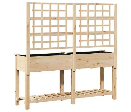 Dārza Stādītājs Bēša 161 X 46 X 152.5 Cm Ciedra Koksne Vidaxl