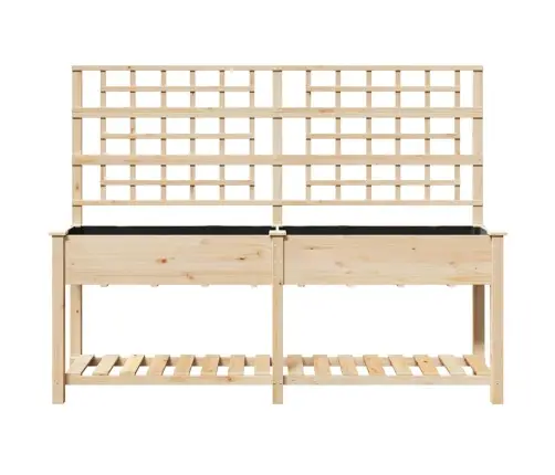 Sodo Vazonas Su Lentyna Smėlio 203,5 X 54 X 152,5 Cm