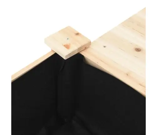 Aia Istutuspot Riiuliga Beež 111 X 37 X 76,5 Cm Tugev Kuusepuit