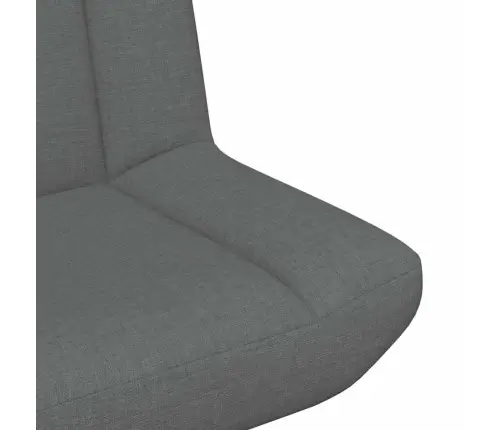 Sukamasis Krėslas Tamsiai Pilka 63 X 75 X 76 Cm Audinys