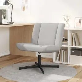 Grozāmkrēsls Mākoņu Pelēka 63 X 75 X 76 Cm Audums Vidaxl