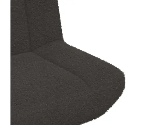 Akcenta Krēsls Tumši Pelēks Audums Ar Metāla Pamatu Vidējs Vidaxl