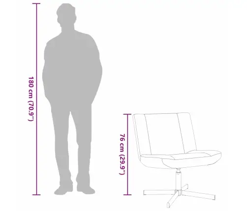 Akcenta Krēsls Tumši Pelēks Audums Ar Metāla Pamatu Vidējs Vidaxl