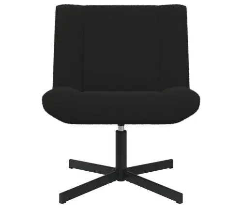 Sukamasis Krėslas Juoda 63 X 75 X 76 Cm Avikailis