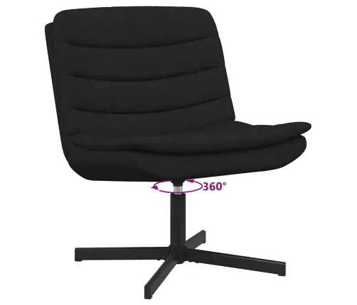 Sukamasis Krėslas Juoda 63 X 75 X 76 Cm Audinys