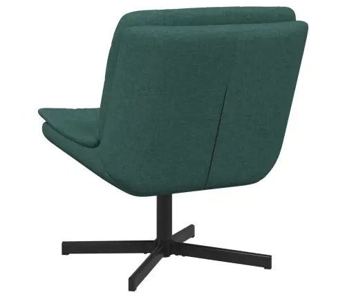 Grozāmkrēsls Tumši Zaļš Audums Standarta Grozāmās Vidaxl