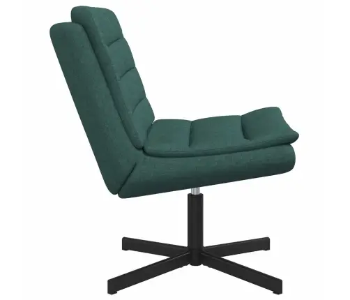Grozāmkrēsls Tumši Zaļš Audums Standarta Grozāmās Vidaxl