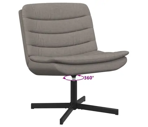 Sukamasis Krėslas Taupe 63 X 75 X 76 Cm Audinys