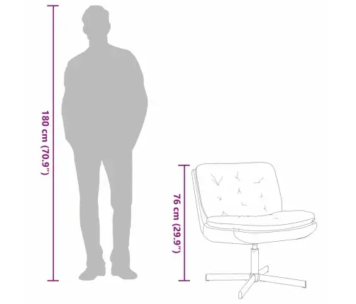 Griežamā Relaksācijas Krēsls Vīnsarkans 63 X 75 X 76 Cm Samts Vidaxl