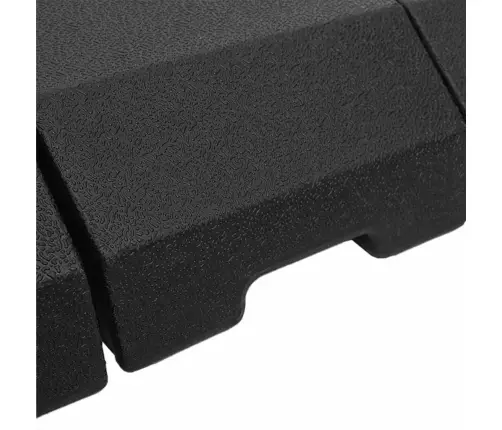 4 Daļu Karnevāla Parasolu Bāzes Komplekts - 130Kg Smiltis Vai 90Kg Ūdens Vidaxl