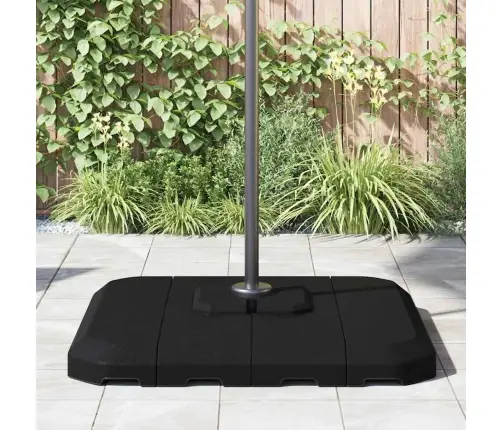 4 Daļu Karnevāla Parasolu Bāzes Komplekts - 130Kg Smiltis Vai 90Kg Ūdens Vidaxl