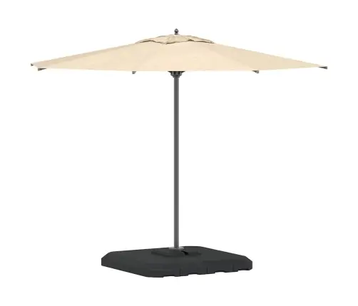 4 Daļu Karnevāla Parasolu Bāzes Komplekts - 130Kg Smiltis Vai 90Kg Ūdens Vidaxl