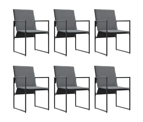 Aia Söögilaudade Komplekt 7 Pcs Must Teras