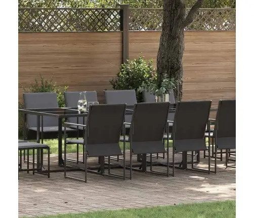 Aia Söögilaudade Komplekt 13 Pcs Must Teras