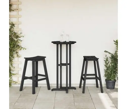 Aia Baarikomplekt 3 Pcs Must Hdpe