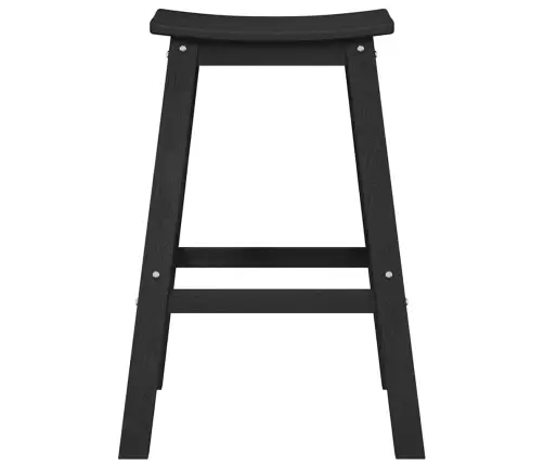 Aia Baarikomplekt 4 Pcs Must Hdpe