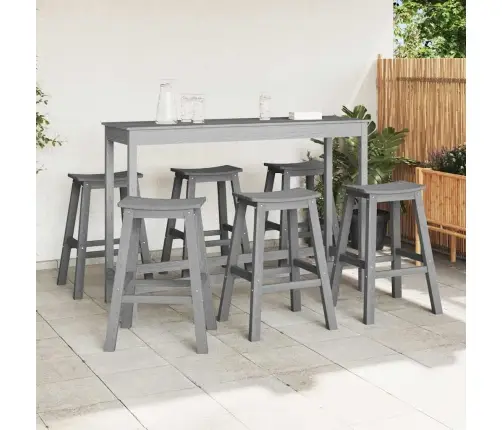 Aia Baarikomplekt 6 Pcs Helehall Hdpe