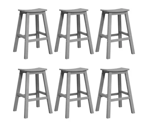 Aia Baarikomplekt 6 Pcs Helehall Hdpe