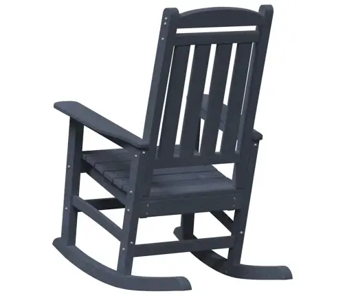 Dārza Šūpuļkrēsli 2 Gab Tumši Zils 70X92X107.5 Cm Hdpe Vidaxl